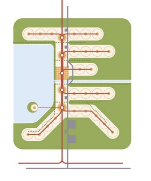 Universell utforming i overordnet planlegging Ill: TWM reklamebyrå. Fra utkast til veileder «Universell utforming i planlegging etter plan- og bygningsloven».