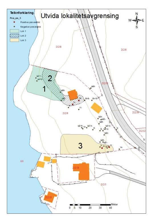 Bakgrunnen for denne var endret reguleringsplan og et behov for en bedre avgrensing av Lok 2 og 3, da spesielt i østlig retning.