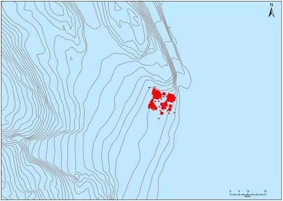 8.1.2 STRANDLINJE I forbindelse med de store utgravningsprosjektene tilknyttet E18 og Vestfoldbanen i Vestfold og Telemark fylker, har utviklingen av en ny strandlinjekurve vært et viktig fokus.