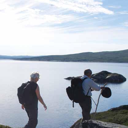 Gradering av løypene Tidsangivelsen på turene er uten pauser og med en normalgange på 4 km i timen på flat mark. Regn med et kvarter ekstra på egne turer med 100 meters stigning.