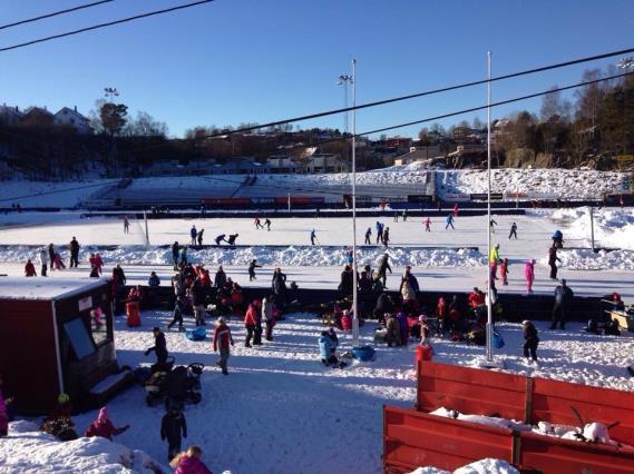 Fana Stadion: Hovedanlegget