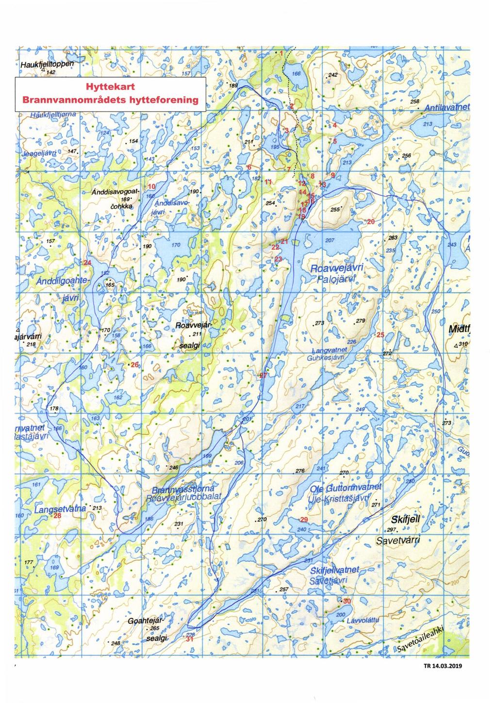 r Haukq 4 142 p Hyttekart Brannvannområdets hytteforening 0 i jøisna - n c; gelj.jp 147- Z:) 124, 154 00 0 9142 ci 1)----Anddisavogoat- 189* öoilkkkb 1 dir1. 157 I. «f> 0 p 6 ' 190 207.