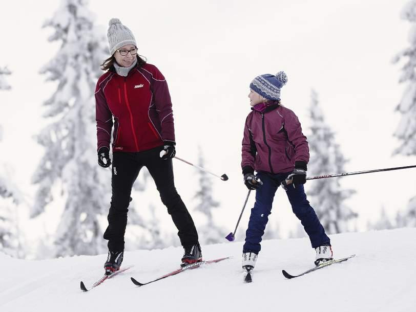 SKIGLEDE FOR STORE OG SMÅ Langrenn eller alpint?