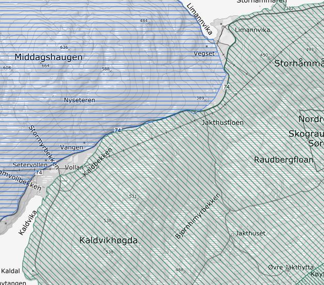 Kulturminner Det er ikke registret kulturminner i nærheten av aktuell løypetrasse. Reindrift. Aktuell løype går i følge reidriftskartet i tidlig vinterbeiteland og vårbeite: okse- og simleland.