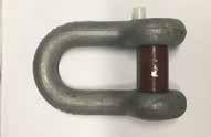 5 14051 WLL 25 14047 WLL 9,5 SJAKKEL, VARMGALVANISERT SHACKLE, GALVANIZED PROD.