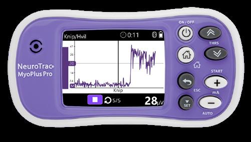 11 Dersom biofeedback skal vurderes som behandling for deg, så vil terapeuten lære deg å knipe etter et bestemt program som du følger via apparatet.