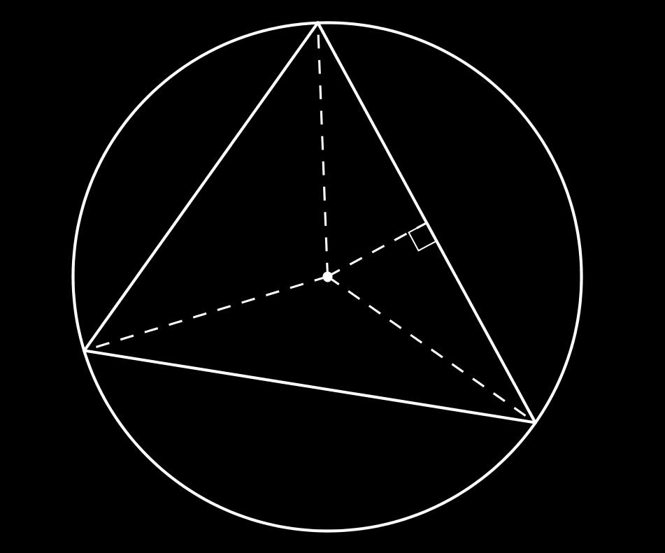 Oppgåve 8 (6 poeng) Ein vilkårleg ABC er gitt. Ein sirkel har radius R og sentrum i S og omskriv ABC. Ein normal frå S til sida AC har fotpunkt D. Sjå skissa nedanfor. R C a) Forklar at B DSA.