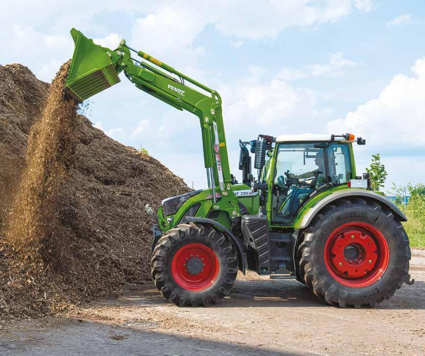 Fendt Cargo Fendt Cargo er den eneste frontlasteren som er spesialutviklet for