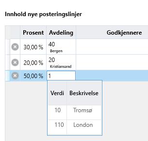 I regelbildet, velg Regler, fordeling og kontering og klikk Opprett ny. 2. Fyll inn navn på regel, men Ikke huk av for Trigges automatisk. 3.