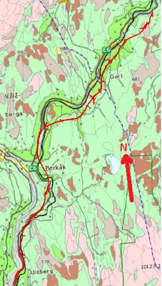 1 INNLEDNING Sweco har utarbeidet geoteknisk vurderingsrapport på oppdrag fra Statens Vegvesen Region midt i forbindelse med reguleringsplan for ny E6 på strekningen fra Ulsberg i Rennebu kommune til