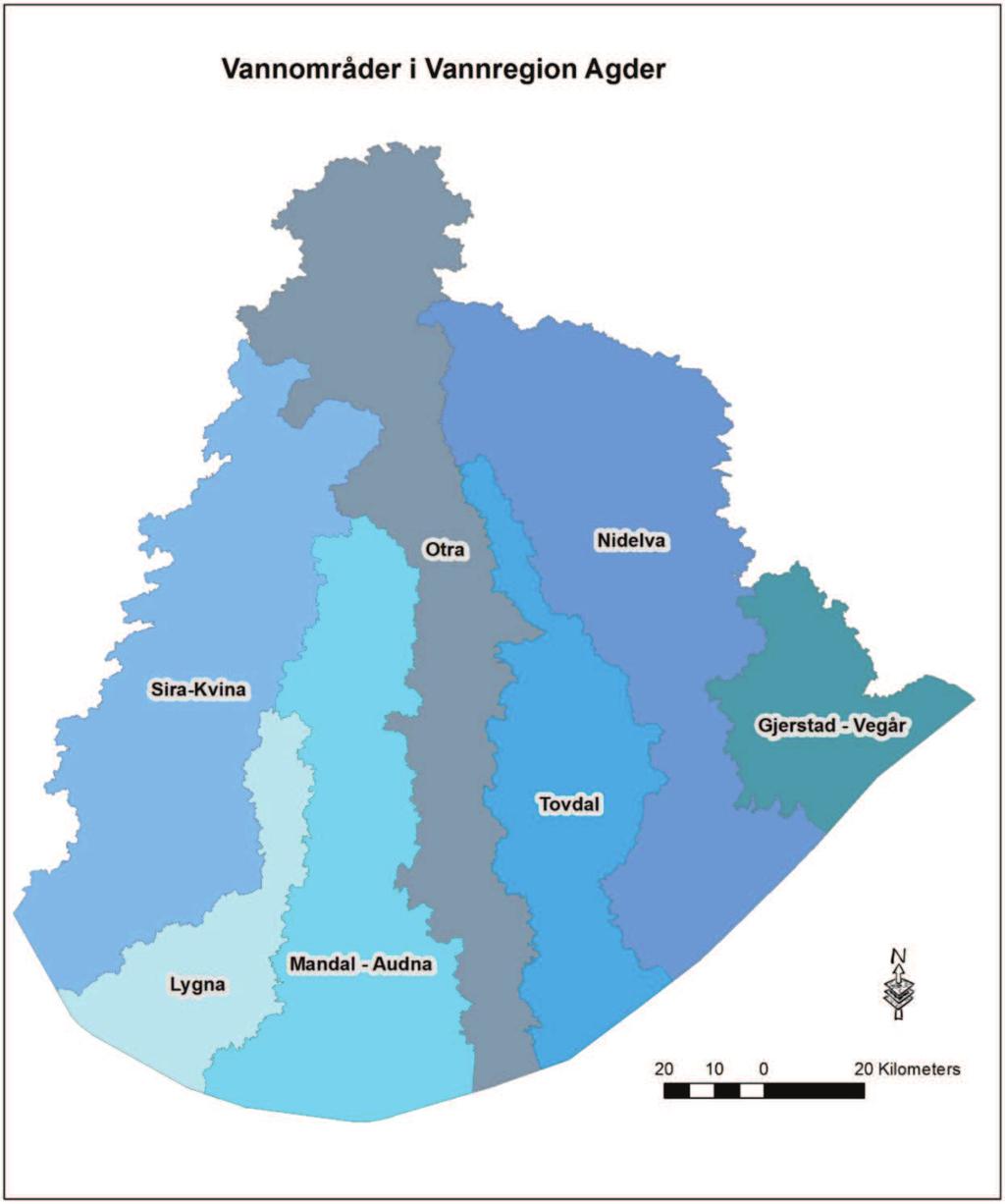 Regionalt tiltaksprogram for vannregion Agder 2016-2021 Vannregion Agder