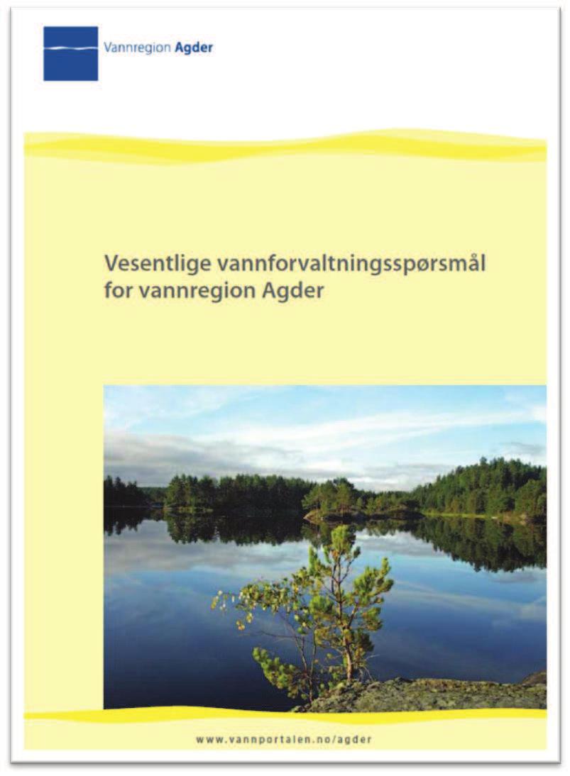 Regionalt tiltaksprogram for vannregion Agder 2016