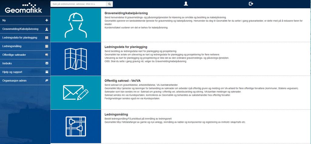 Enkel registrering av ulike typer