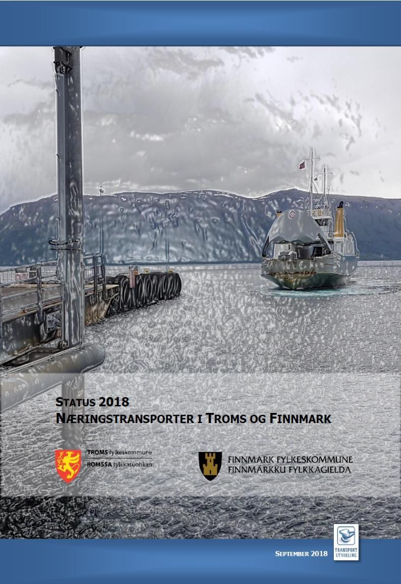 «Næringstransporter i Troms og Finnmark - Status 2018» Sjømatens transportstrømmer øker Havbruk - Økt slakteproduksjon Omsetningsverdien i havbruksnæringen i Troms og Finnmark i overkant av 13.2 mrd.