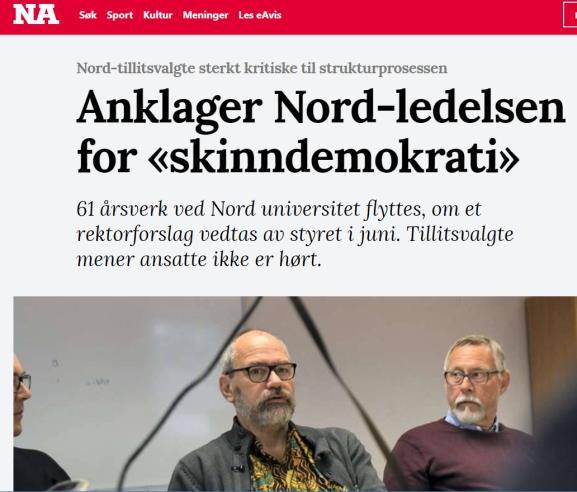 ikke minst for å opprettholde