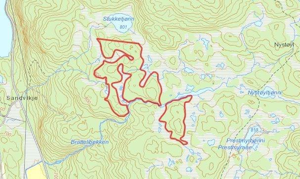 frå Naturbase som