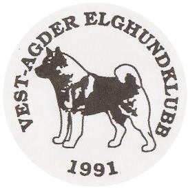 Styret i Vest-Agder elghundklubbs årsberetning for 2017 Vest-Agder elghundklubb avholder sitt årsmøte 15.2.2018 i Spiseriet på Vigeland.
