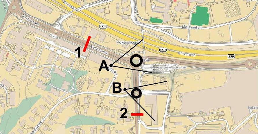 1 Trafikktellinger Telleopplegg Tellingene er utført som både maskinell og manuell registrering i januar