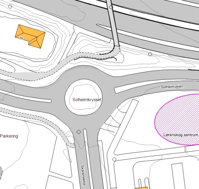 Reserve Kapasitet Geometri Trafikk Lørenskog sentrum vest Vedlegg 1 : Kapasitetsberegninger Side 36 KAPASITETSBERGNING AV RUNDKJØRING Metode : Statens vegvesen, Håndbok - 127, 1985 Sted Tid