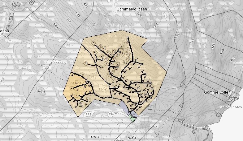 Reguleringsplan Hyttefelt Gammelvollåsen Del av 151/64 Selbu kommune Planident 2017-000-1 Reguleringsbestemmelser Planforslag -