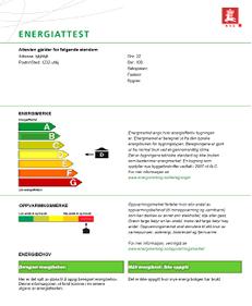 Lokal energiutredning Vardø kommune 2009 19 Ved innføring av Energimerking av bygg vil kommunen via dette systemet være godt rustet til å vise til historiske tall.