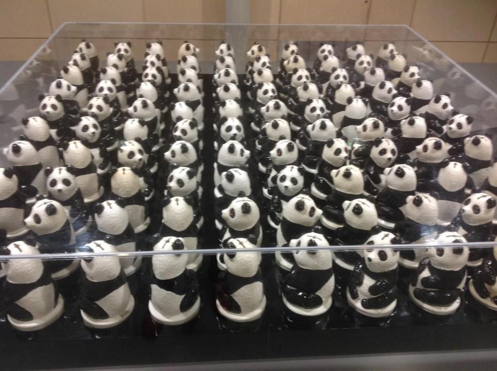 på om det gagner det andre. Samhandling gjør mester unngå silotenking! Pandaer på WWFs kontor i Woking, UK.