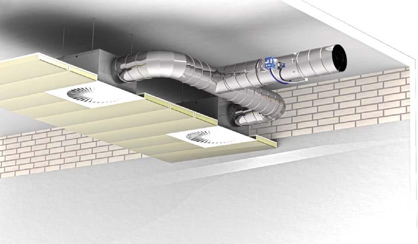 Régulation à débit variable VARYCONTROL Informations de base et nomenclature Les tableaux de dimensionnement rapide montrent les niveaux de pression acoustique pouvant être attendus dans une pièce,