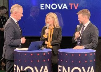 Bjørn Munthe, Siri Kalvig og Jean-Babtiste Curien i Nysnø gir tommel opp for den styrkede klimasatsningen til regjeringen.