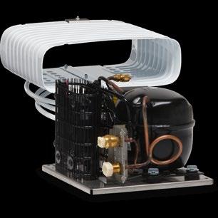 Disse kompressorene bidrar vesentlig til den høye effektiviteten til våre kjølesystemer sammen med følgende faktorer: Kompressorhastigheten tilpasses nøyaktig ytelseskravene fra andre