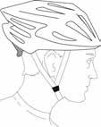 D. Den første turen Når du fester på deg hjelmen og drar ut på den første prøveturen på din nye sykkel, må du passe på å velge et kontrollert miljø, vekk fra biler, andre syklister, hindringer eller