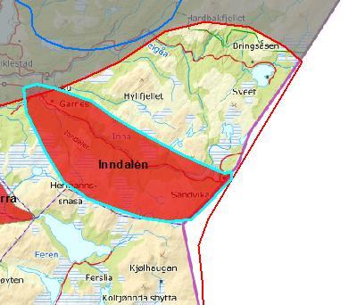 RIKSANTIKVARENS FORSLAG TIL NYE EKSKLUSJONER BASERT PÅ DEN TEMATISKE ANALYSEN AV KULTURHISTORISKE VERDIER Forslag Inndalen Riksantikvarens begrunnelse for eksklusjonsforslaget: Inndalen er et