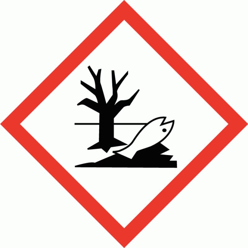 2 - H361f STOT SE 3 - H335 Miljøfarer Aquatic Chronic 2 - H411 2.2. Merkingselementer Piktogram Varselord Faresetning Fare H314 Gir alvorlige etseskader på hud og øyne.