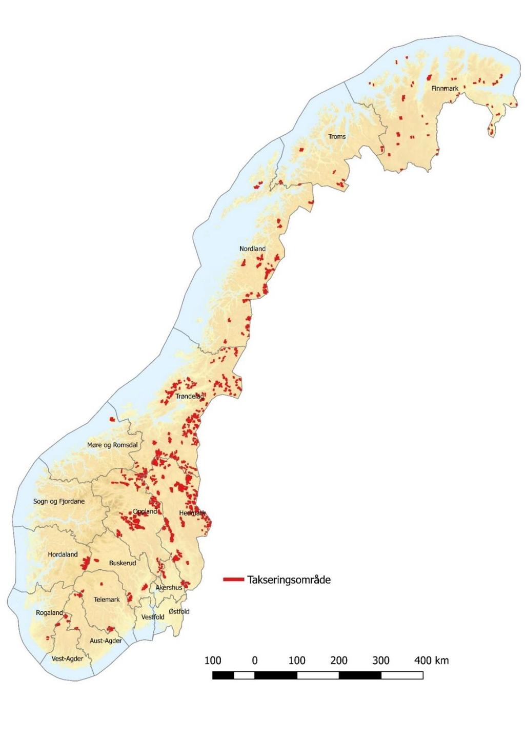 taksert (Smøla), men det har aldri foregått takseringer i Sogn og Fjordane.