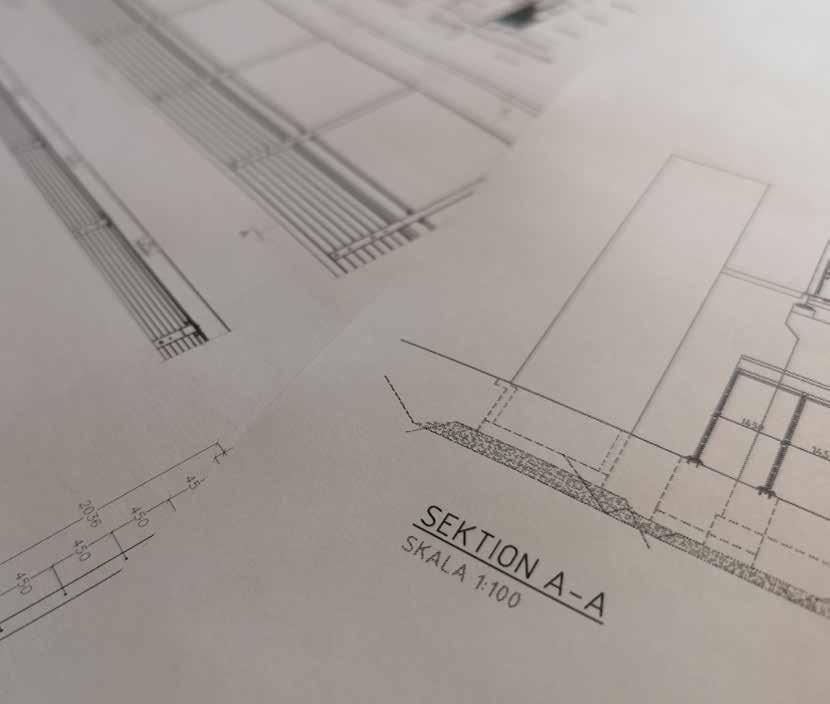 Våre konstruktører hjelper gjerne til med konstruksjonsforslag, 3D-modeller og ferdige