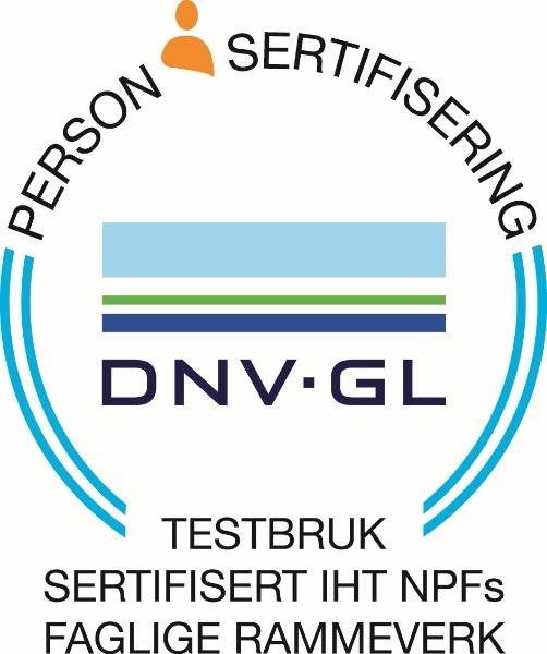 Tjenestebeskrivelse for sertifisering av Brukere av arbeidspsykologiske tester DNV GL Headquarters, Veritasveien 1, P.O.Box 300, 1322 Høvik, Norway.