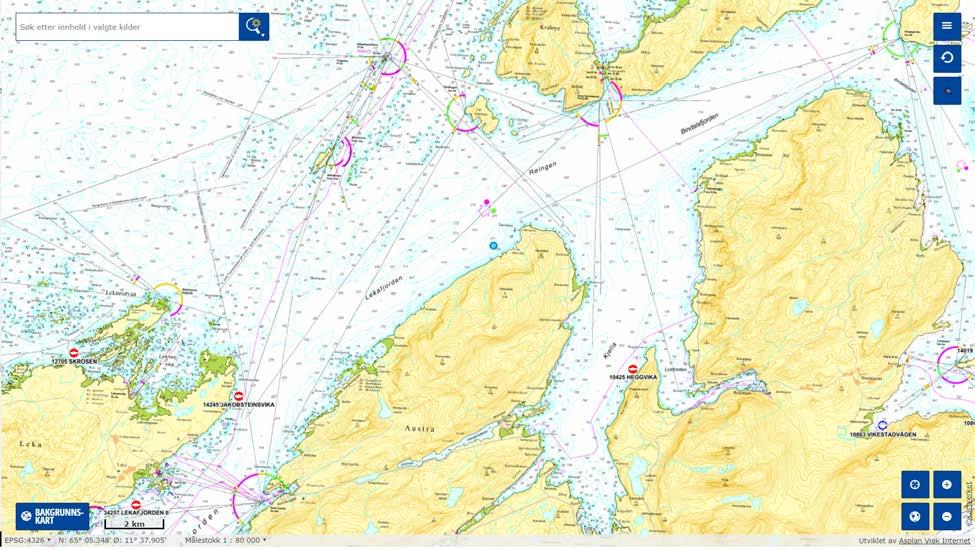 2. Materiale og metode 2.1 Lokalitet Ønsket plassering av lokalitet Oterneset (tidligere Austra ) ligger noe sørvest for munningen av Bindalsfjorden og vest for innløpet av Kjeldafjorden (figur 2.1.1 og 2.