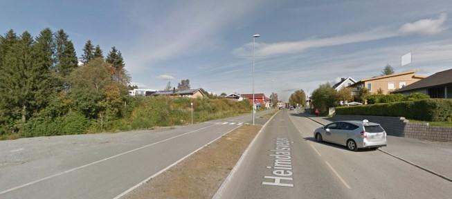 Etter at det er gjort nødvendige inngrep på toppen av skråninga mot ravinedalen, skal skråninga reetableres som eksisterende terreng.