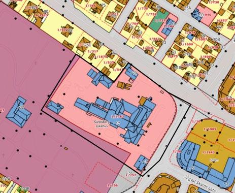 2 Hensikten med planarbeidet Hensikten med planarbeidet er å legge til rette for etablering av en ny ambulansestasjon med lokaler for administrasjon i Sarpsborg sentrum i to etasjer med tilhørende