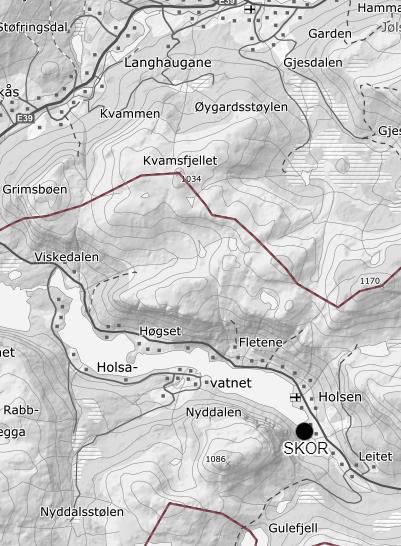 3.7 Førde kommune Det er kun tatt prøver fra en stasjon i Førde kommune (figur 8). Skorpeelva (SKOR) ligger sørøst for Førde sentrum og har utløp i Holsavatnet.