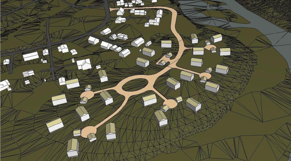 5.11.2 Brannvassforsyning Ved eksisterande bustadar nord for tiltaksområdet er det i dag fire brannhydrantar, jf. teikning GH003. Samtidig har kommunen tankbil tilgjengeleg. 5.11.3 Spillvatn Det er i dag en pumpestasjon for spillvatn like ved tiltaksområdet, sørvest for gnr.