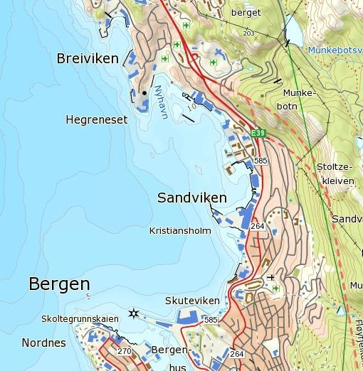 1 Innledning Sweco Norge AS er engasjert av Sandviksboder 78 AS for å utføre beregninger av støy fra veitrafikk og fremtidig bybane ved Sandviksbodene 79-80.