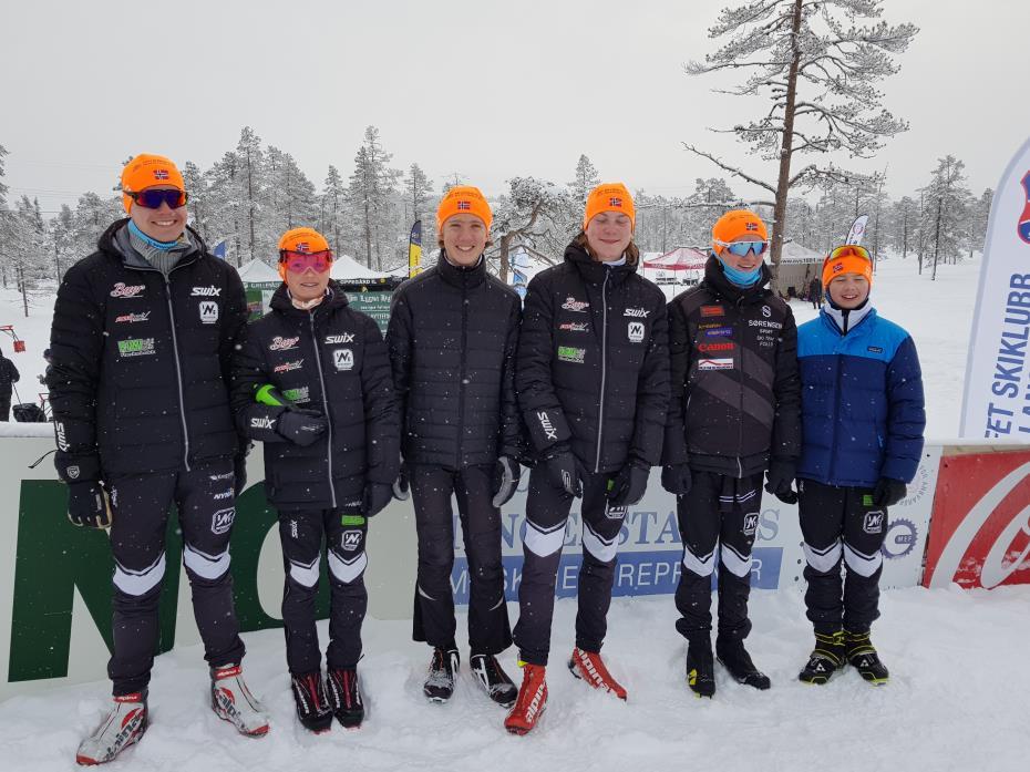 dessuten gjennom sesongen to junior-utøvere som deltok i Norges Cup og junior-nm. Også disse med fine resultater.