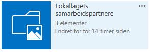 Det er ett viktig bibliotek til: Lokallagsreklame. Navigasjon til lokallagsreklame bibliotek.