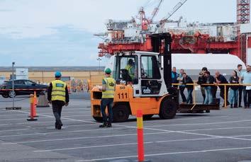 HMSK-leder Pål Samuelsson sier at arrangementet er så positivt at det skal gjentas hvert år fremover. CCB Mongstad arrangerete Truckmesterskap den 28.