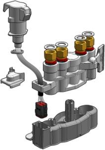 for støvdeksel * Elektrisk konverting fra 7-polet tilhengerkontakt til ny Deutsch-kontakt 5033977 * * * * kr 3