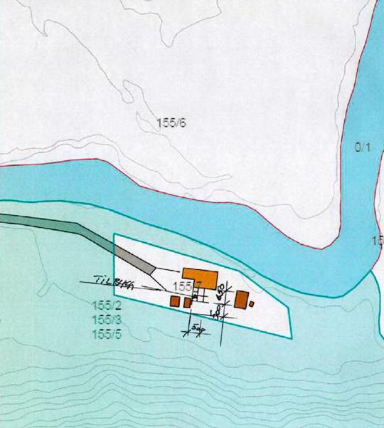 Tiltakshaver forteller at: Eiendommen 155/7 ble skilt ut som egen parsell i 1967, og hytta ble antagelig bygd kort tid etter.