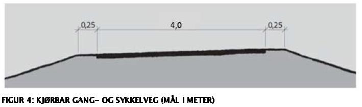 Sanering av avkjørsler Flere avkjørsler saneres i reguleringsplanforslaget Det er regulert kjørbar gang- og sykkelveg der denne skal brukes som adkomstveg til boliger.