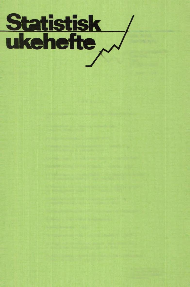 Nr. 15/76 7. april 1976 INNHOLD Utenrikshandelen i februar og januar-februar 1976 Samhandelen med land og landområder.