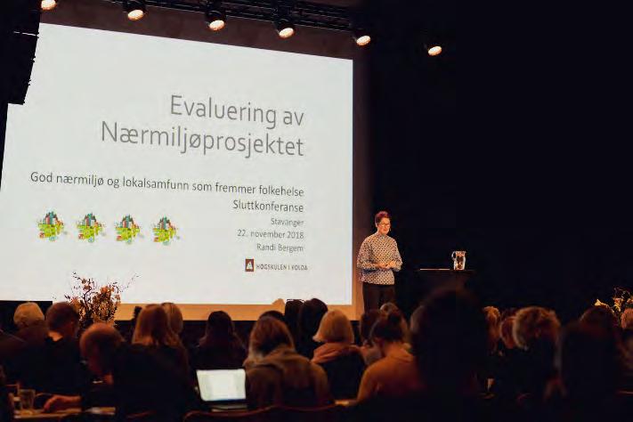 Randi Bergem, avslutningskonferansen i Stavanger 2018.
