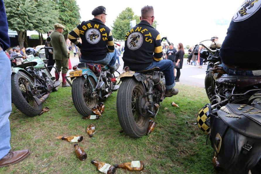 Transport til fastsatt tid. I dag er det siste dag på Goodwood.